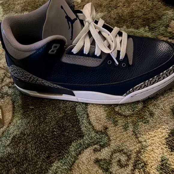 Jordan | Shoes | This Is A Mint One Jordan 3 Wore By Da Baby 
